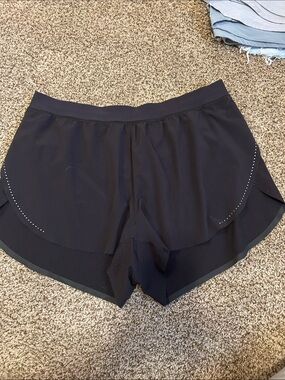 lululemon athletica Black Layered Athletic Shorts